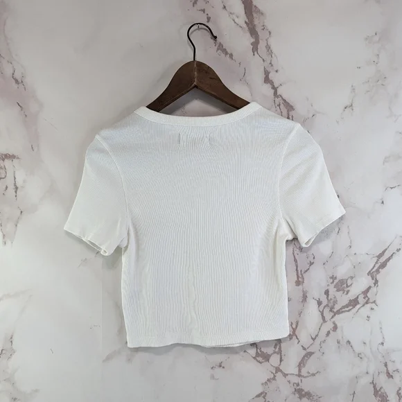 Everlane White Short Sleeve Tee - Picture 6 of 12